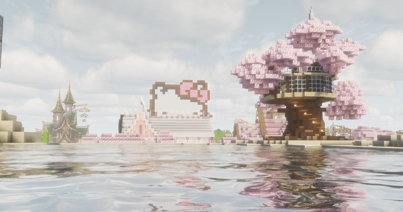 服务器实景 · 临水聚落